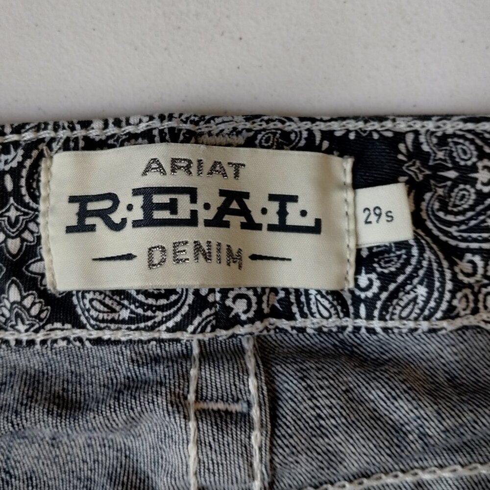 Ariat REAL Midrise BootCut Jeans Size 29S - Picture 8 of 14